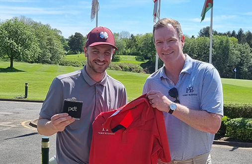 Stephen Fryer (Birmingham) 1st red shirt - presented by ambassador Stephen Anderson