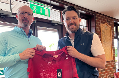 First Red Shirt Winner Scott Millar Caterham Group