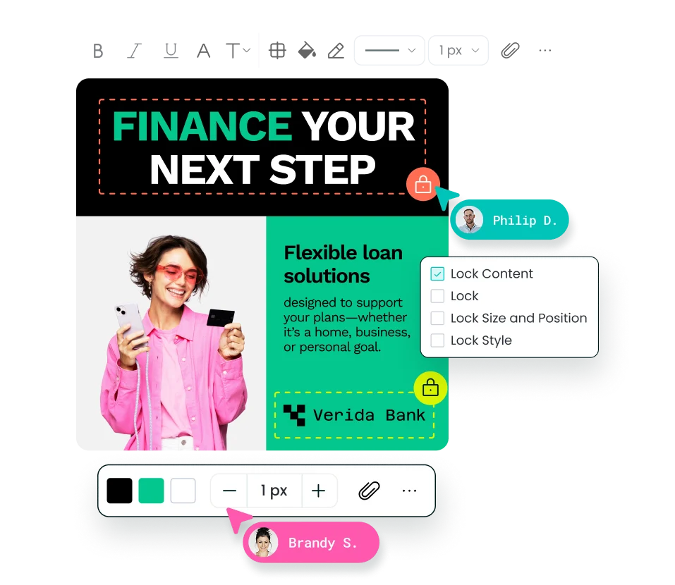 Turn any design <br>into a template