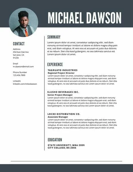 Make a resume