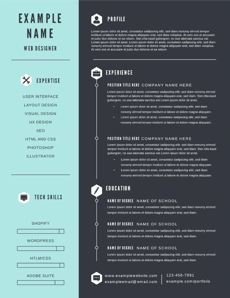 How to make a resume