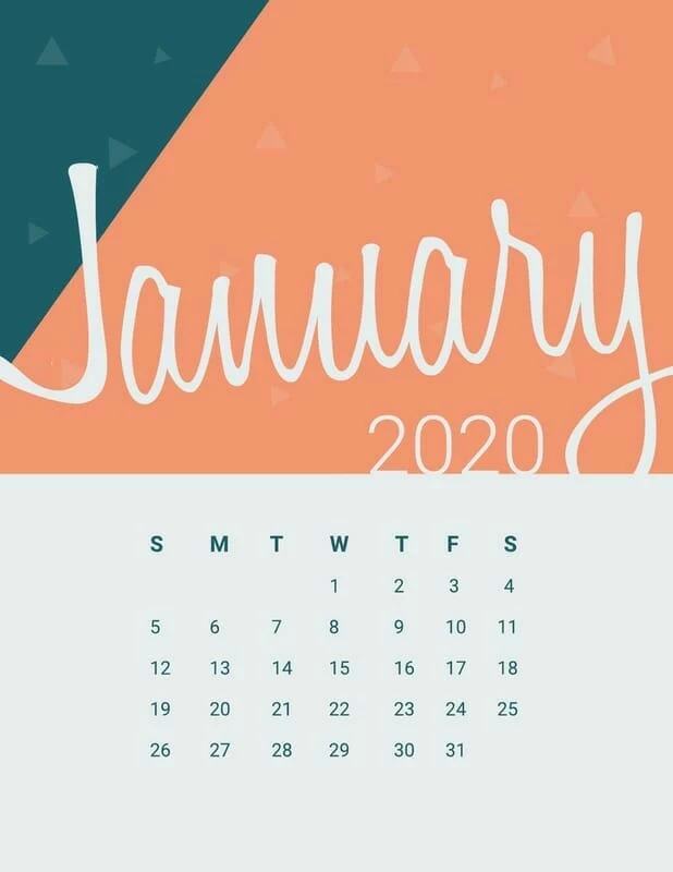 Make a calendar